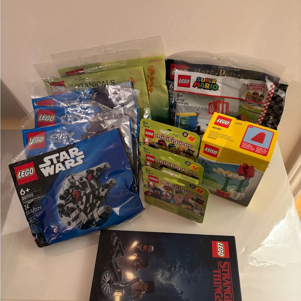LEGO PolyBag / minifigures / promo stuff bundle new sealed !!